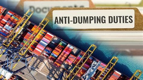 what products are included in china anti dumping law